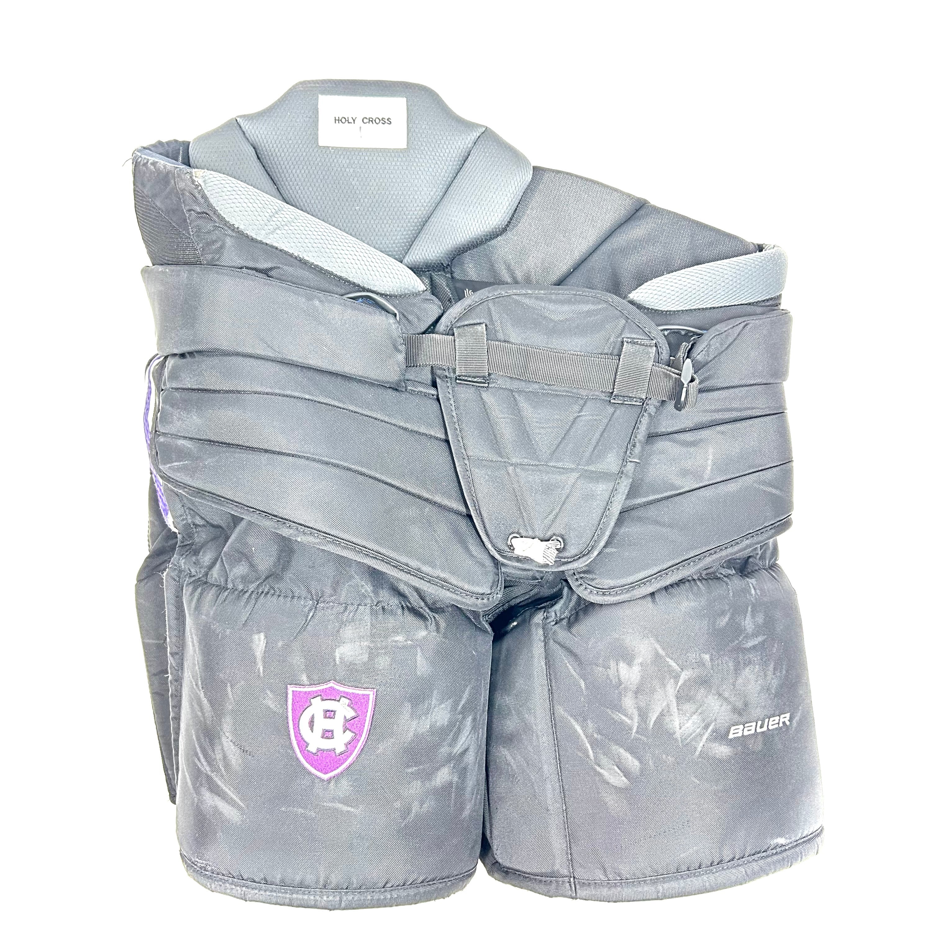 Pantalon de gardien Bauer Custom d'occasion (noir/violet)